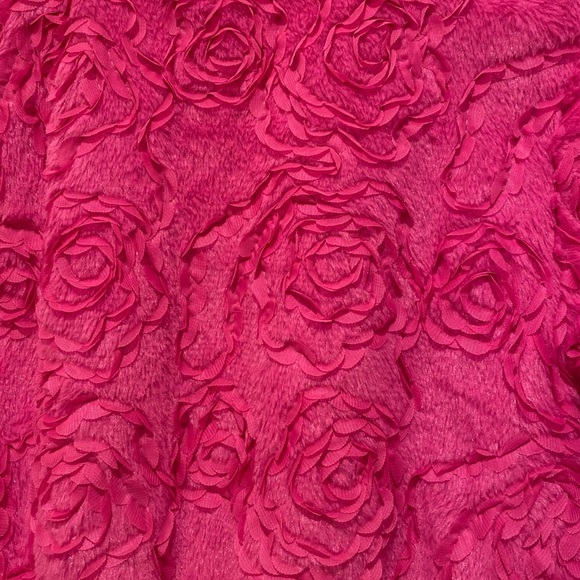 Pink Plush Teddy Jacket Cropped Zip-Up - Picture 5 of 5